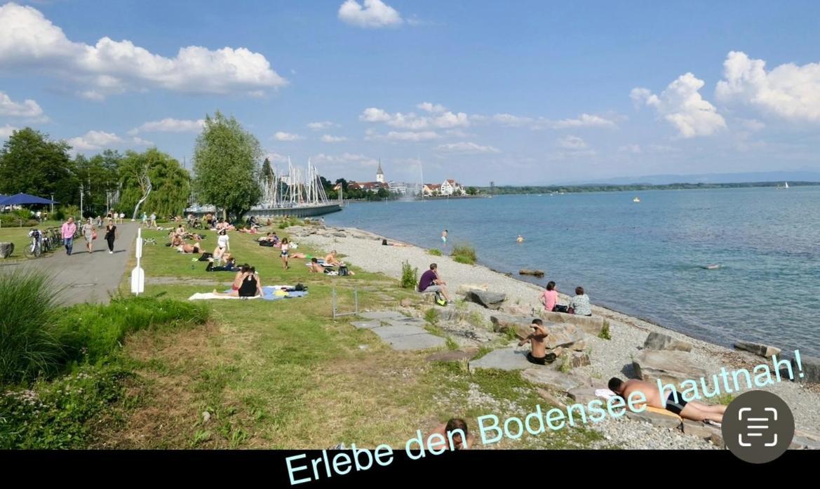Ferienwohnung Am Bodensee- Zentrale Lage, Free Parking And Wifi, 109 M2, Privater Garten, 7 Gaeste, 2X Kingsize Boxspringbett, Familienfreundlich FDH Exterior foto